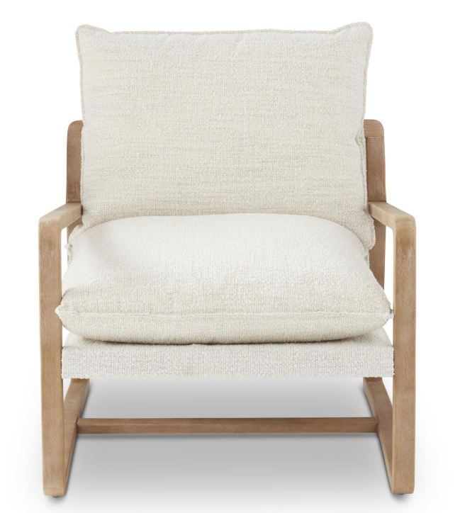 Merino Pearl Accent Chair w/Performance Fabric