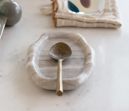 Marble Organic Shaped Tray