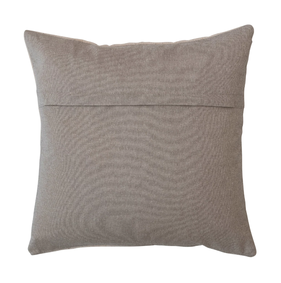 18" Tufted Pillow w/ Pumpkin