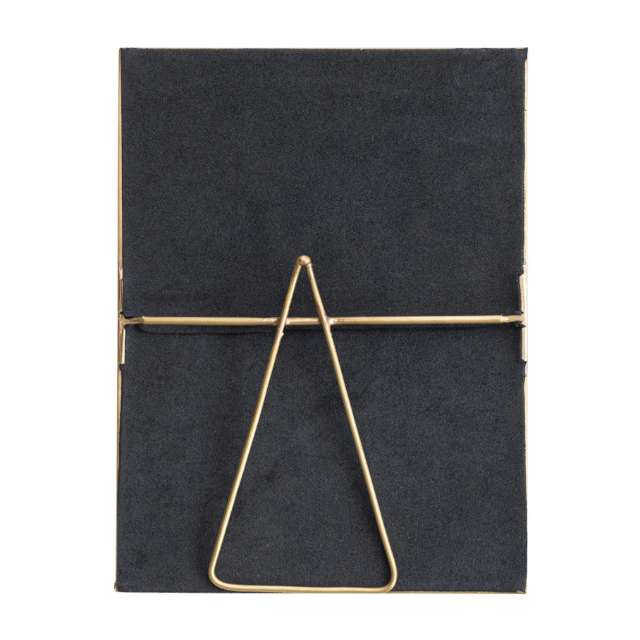 Brass Standing Mirror