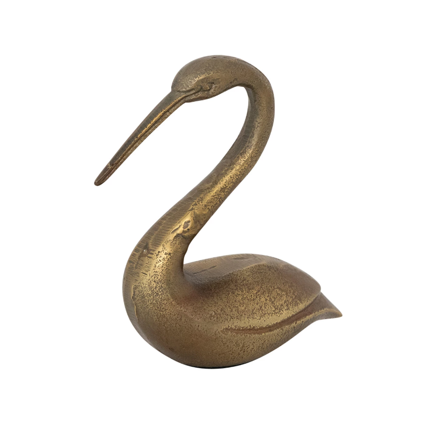 Antique Brass Bird
