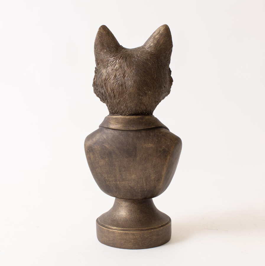 Bespectacled Fox Bust