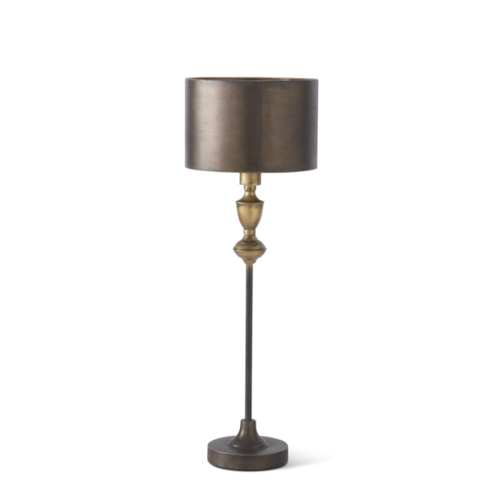 Brushed Gold Slender w/ Metal Shade