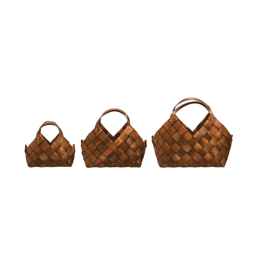 SM - Woven Baskets w/ Handles