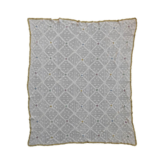 Recycled Crocheted Throw