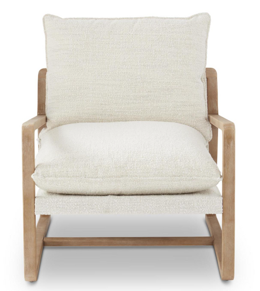 Merino Pearl Accent Chair w/Performance Fabric