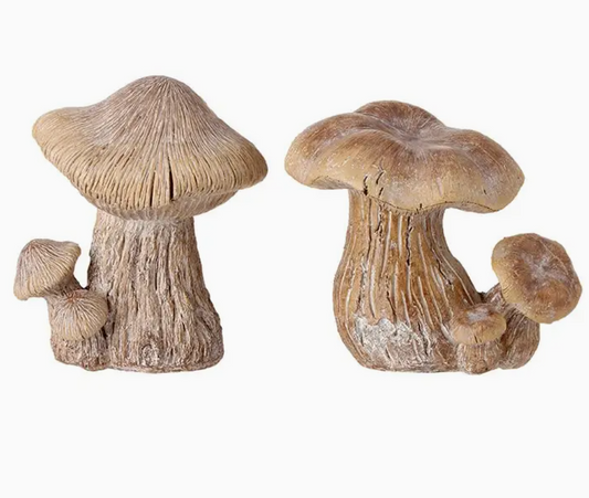 Woodland Resin Mushroom Cluster - 2 STYLES