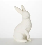 White Astrex Bunny Paw Up