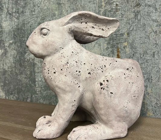 Resin Rabbit Planter - Small