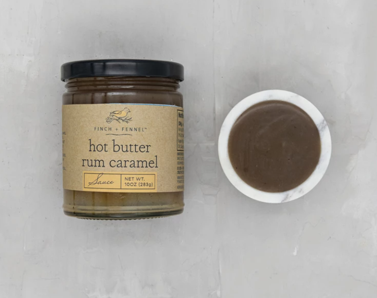 F&F Hot Butter Rum Caramel Sauce