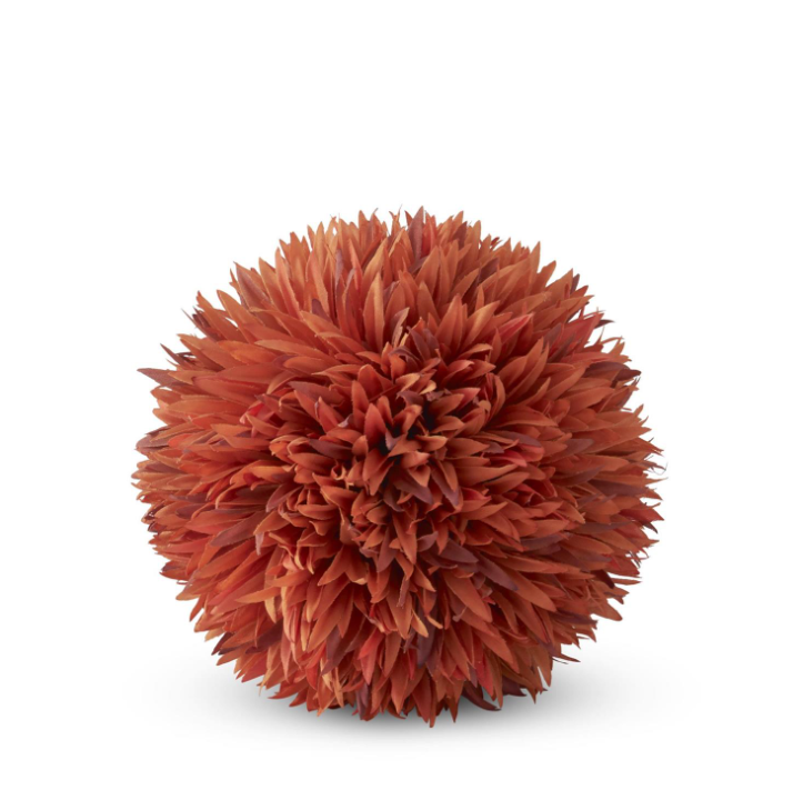 5" Orange Allium Ball