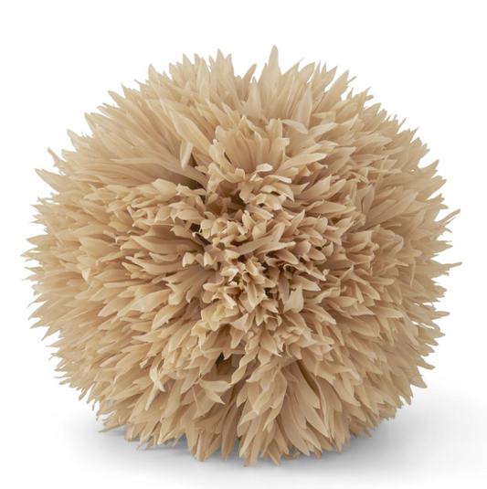 8" Tan Allium Ball