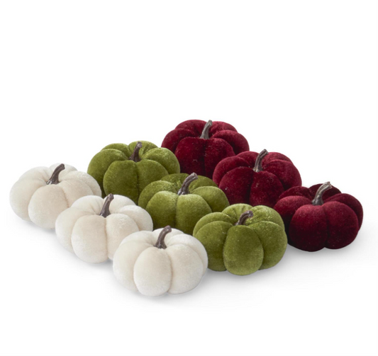 Velvet Mini Pumpkin - 3 Colors