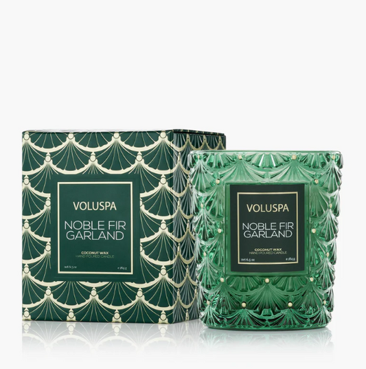 VOLUSPA - Noble Fir Garland Candle 6.5oz