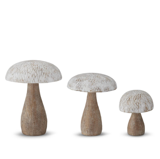 Woodgrain Whitewashed Mushroom - MD