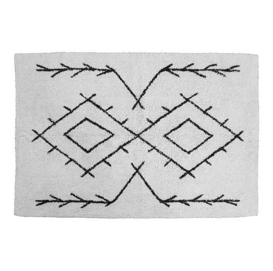 3x5 Diamond Tufted Rug
