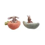 Plush Bunny in Pea Pod