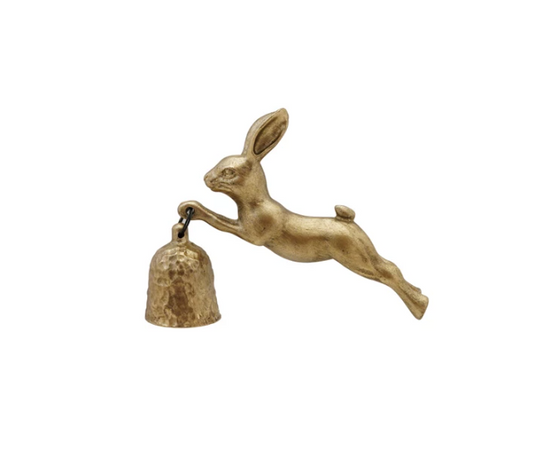 Antique Gold Pewter Rabbit Candle Snuffer