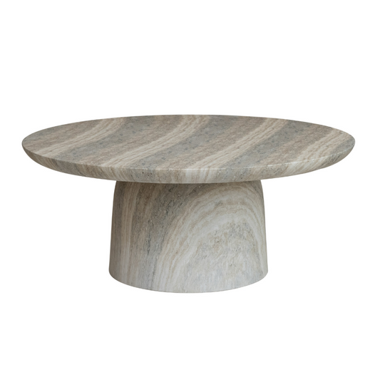 Eco Stone Travertine Coffee Table