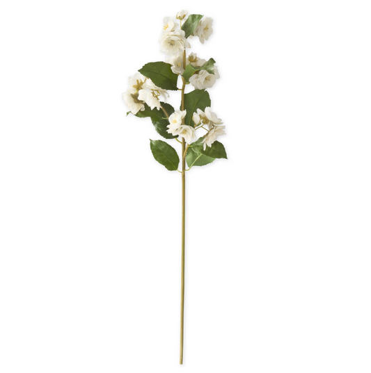 Cream Real Touch Blossom Stem