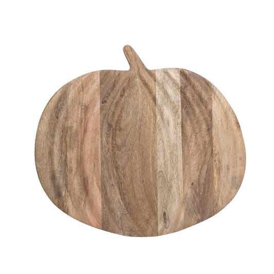 Pumpkin Mango Wood Cutting Board