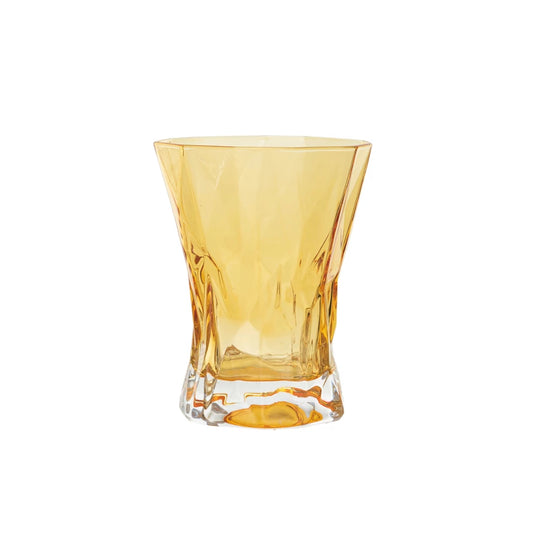 10OZ AMBER DRINKING GLASS
