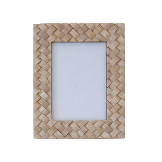 5x7 Woven Resin Photo Frame