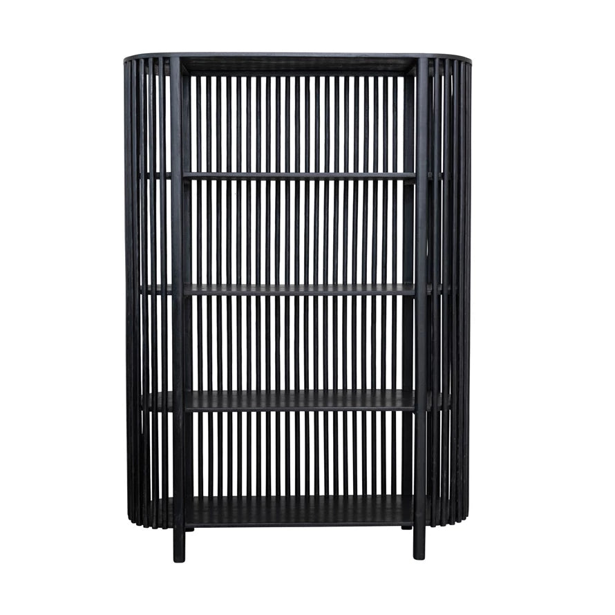 MANGO BLACK WOOD SHELF