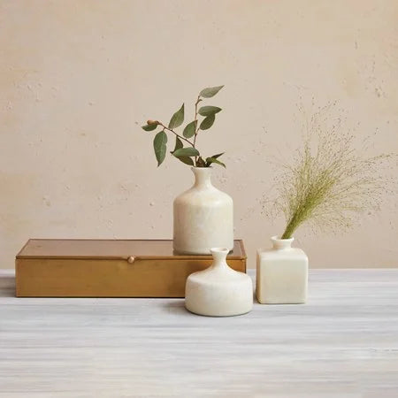 LG 4.25"STONEWARE VASE