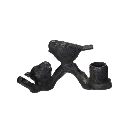 BLACK CAST IRON BIRDS